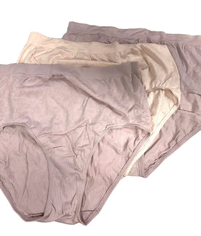 Bali Women's Comfort Revolution Brief Panties soft 3-PK Pink Size 8/9