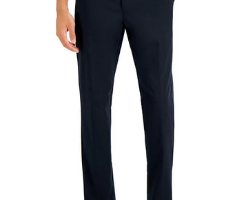 Tommy Hilfiger Men's Modern-Fit Navy Tech Pants Navy Blue Size 34X34 MSRP $120