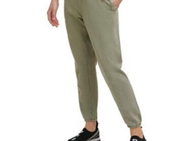 Dkny Womens Sport Cotton Jogger Pants green Size L MSRP $70