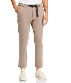 Gramicci Men's Tech Knit Slim Fit Belted Pants Beige Size XL MSRP $118