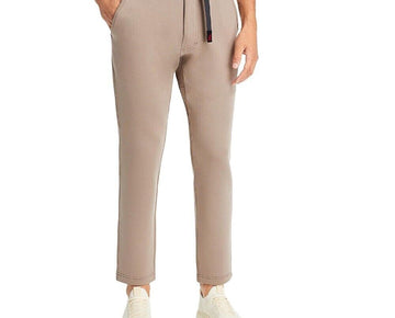 Gramicci Men's Tech Knit Slim Fit Belted Pants Beige Size XL MSRP $118
