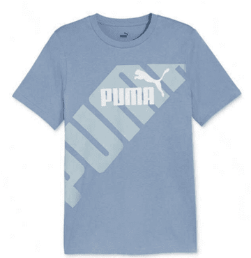 Puma Men Regular fit Short Sleeve T-Shirt Shirt Size L Blue Solid
