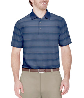 PGA TOUR Men's Linear Energy Performance Golf Polo Shirt Blue Size S MSRP $68