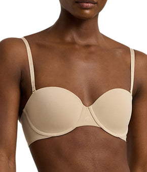 Women's Luxe Smoothing Convertible Strapless Bra 4L0056 Beige Size 36DD MSRP $68