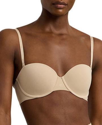 Women's Luxe Smoothing Convertible Strapless Bra 4L0056 Beige Size 36DD MSRP $68