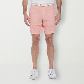 Pga Tour Mens Regular fit Golf Shorts Size 44 R Pink Plaid