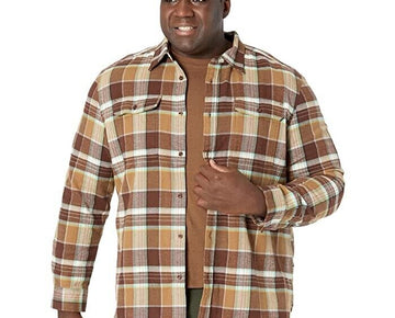 The North Face Men's Arroyo Flannel Button Shirt Brown Size S MSRP $85