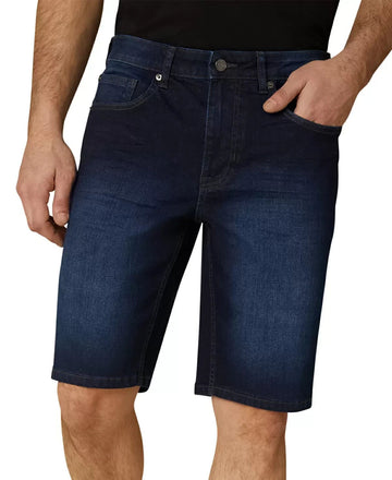 Dkny Men's Essential Regular-Fit Stretch Denim Shorts Blue Size 42 MSRP $60