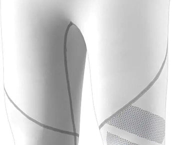 adidas Mens AlphaSkin Badge of Sport Three-Quarter Tight Size 4XL White