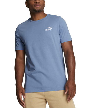 Puma Men Regular fit Short Sleeve T-Shirt Shirt Size XXL Blue Solid