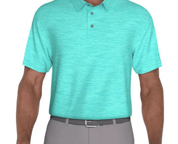 PGA TOUR Men's Jasper Airflux Short Sleeve Performance Polo Shirt, XXL