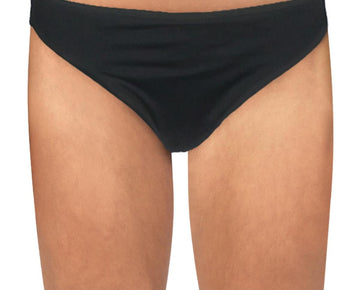 La Blanca Women Swimwear Island Goddess Bikini Hipster Swim Bottom Black Size 4