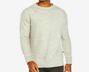Banana Republic Mens Crew Neck Pullover Heather Grey Size XXL