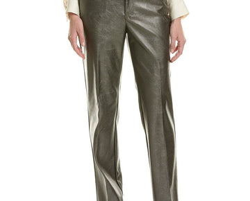 Anne Klein womens Slim Ankle Pant, Size 0, Grey MSRP $119