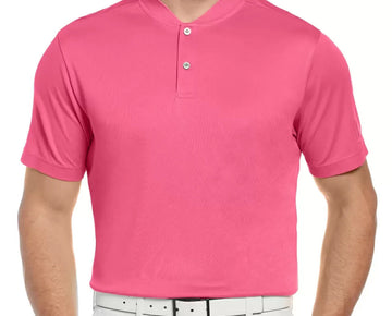 PGA TOUR Men¢®?s Edge Collar Polo Shirt Pink Size XL MSRP $52