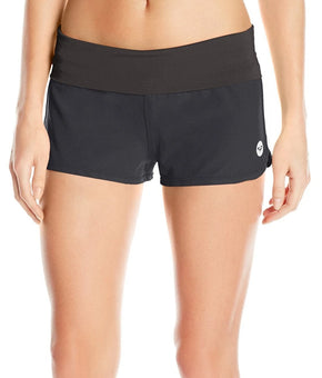Roxy Women's Swimwear Boardshorts Anthracite Black Size XXL