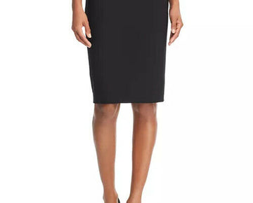 Theory Classic Pencil Skirt Black Womens Size 0 MSRP $255