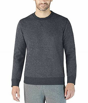 Eddie Bauer Men¢®?s Fleece Lined Crew Sweatshirt (Size XXL, Gray)