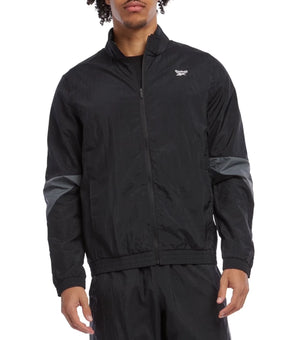 Reebok Men Track Jacket Black Size S MSRP $60