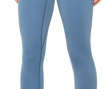 Under Armour Womens Meridian Crop Leggings Mineral Blue Size M MSRP $60