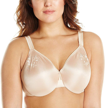 Wacoal Slimline Seamless womens Minimizer Underwire Bra Size 38D Beige
