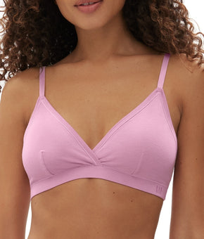 GAP GapBody Women Breathe Full Coverage Bralette GPW00153 Pink Size L MSRP $35