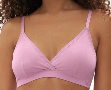 GAP GapBody Women Breathe Full Coverage Bralette GPW00153 Pink Size M