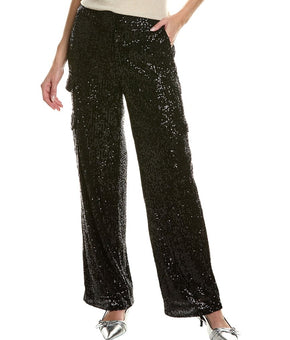 Anne Klein Womens Cargo Pant, Size 8, Black MSRP $119