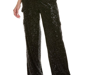 Anne Klein Womens Cargo Pant, Size 8, Black MSRP $119