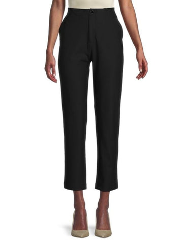 Karl Lagerfeld WOMENS Solid Suit Pants BLACK SIZE 16 $89.50