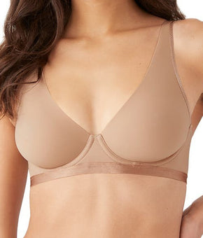 b.tempt'd Nearly Nothing Plunge Underwire Bra 951263 SZ 32C Beige $44