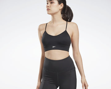 Reebok Workout Ready Women's Sports Bra Black Size XL