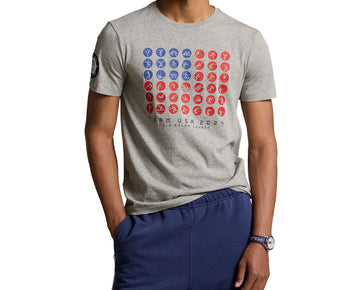 Polo Ralph Lauren Gray Team 2024 Summer Olympics Villagewear T-Shirt Size M