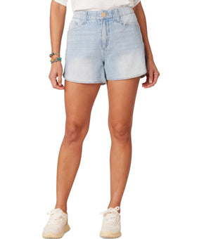 Democracy Women's AbSolution Skyrise Dolphin Denim Shorts Blue Size 2 MSRP $68
