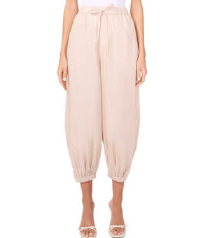 Parker Women's The Calliope Cotton Cropped Joggers Size XXL Beige MSRP $109