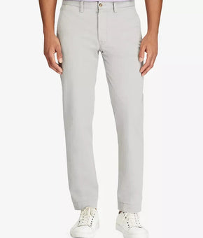 Polo Ralph Lauren Stretch Straight-Fit Chino Pants-GREY Size 38X32 MSRP $115