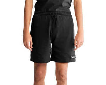 Timberland Mens Woven Badge Sweatshort Shorts Black Size XL MSRP $48