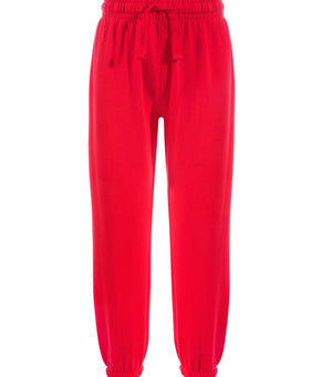 Ideology Little Boys Fleece Jogger Pants Red Cotton Blend Size 6