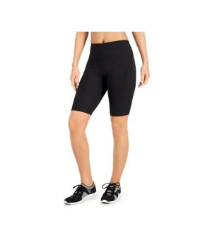 Ideology NWT Shorts Women's Size XS Black Biker Performance Moisture Wicking Gym
