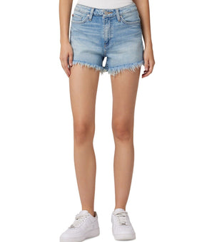 Hudson Jeans Croxley High-Rise Denim Shorts Blue Size 26 MSRP $125