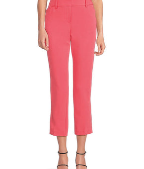 Tommy Hilfiger Womens Ankle Slim Fit Trouser Pants Size 2 Pink