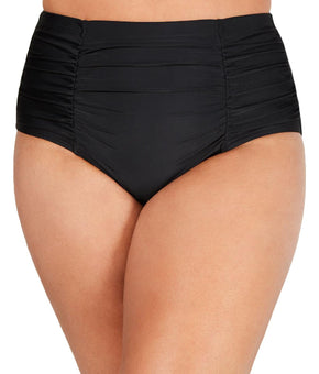 Island Escape Womens Plus South Beach High Waist Bikini Swim Bottom Size 20W