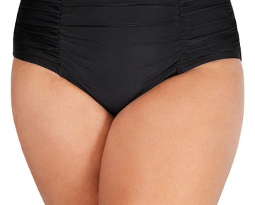 Island Escape Womens Plus South Beach High Waist Bikini Swim Bottom Size 20W