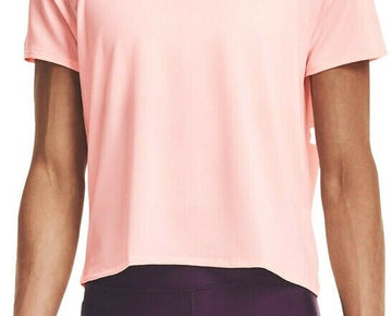 Under Armour Women's Ua Tech Open-Back Top Pink Size S