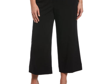 Rafaella Plus Size 20W Classic Fit Ankle Pants Black MSRP $89