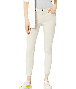 AG Adriano Goldschmied Women's Legging Super Skinny FIT Pant Beige Ivory Size 25