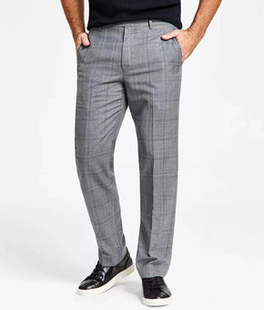 Lauren Ralph Lauren Mens Edgewood Wool Classic Fit Dress Grey Pants Size 36 x 32