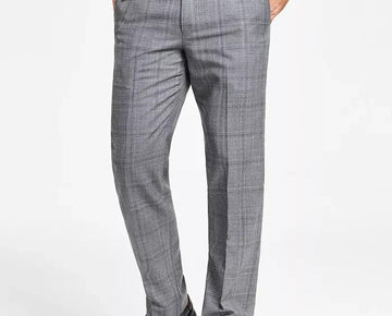 Lauren Ralph Lauren Mens Edgewood Wool Classic Fit Dress Grey Pants Size 36 x 32