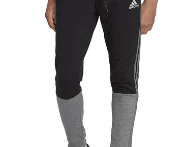 Adidas BLACK Men's Essentials M?lange French-Terry Joggers, US Size 2XL