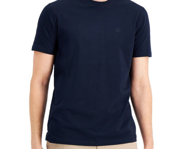 Dkny Men's Premium Solid T-Shirt Navy Blue Size S